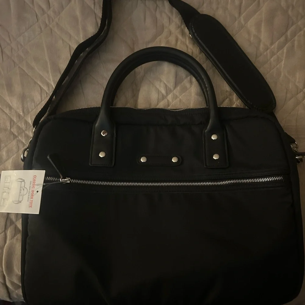Classic Black Tote Bag